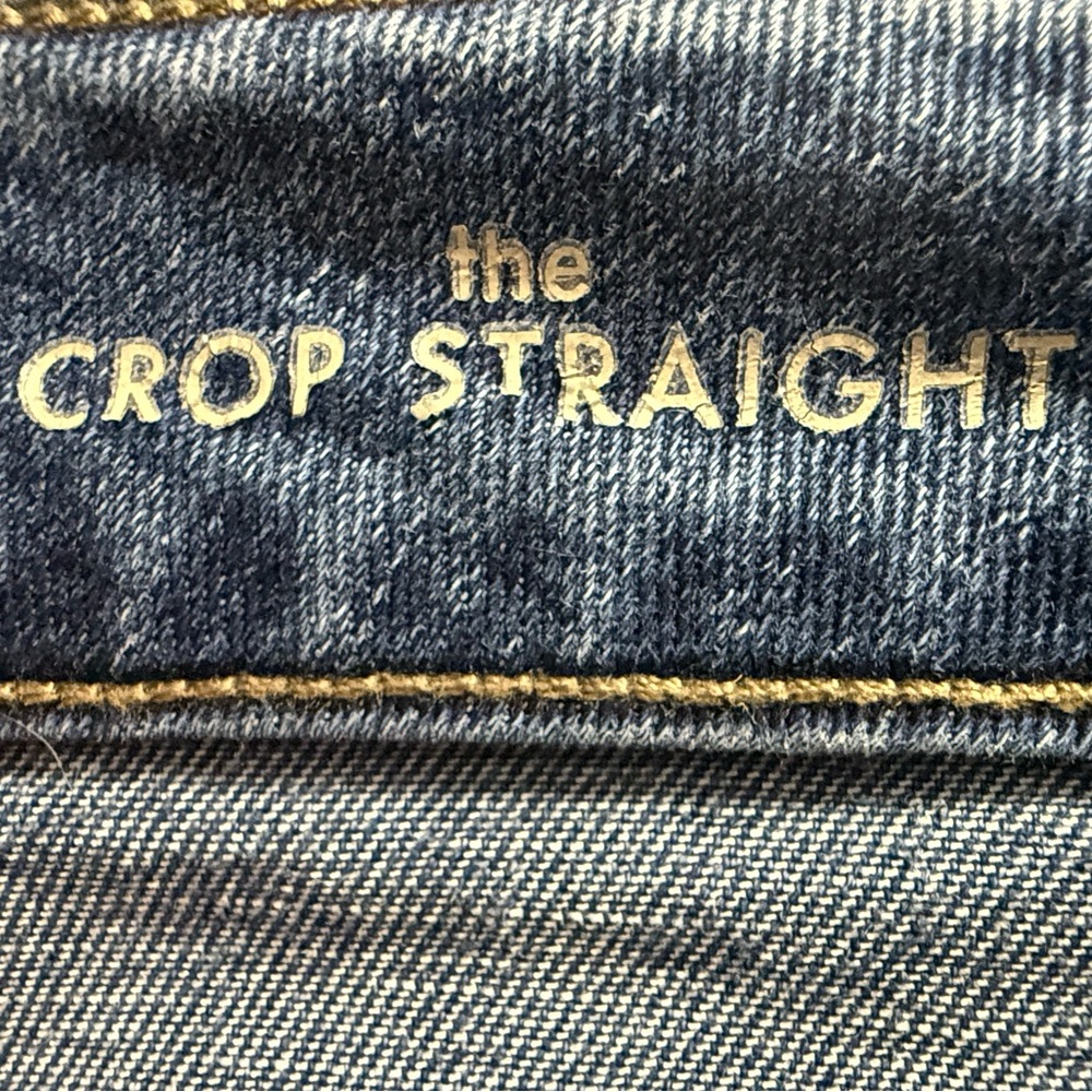 2/$29 on $20 Jeans. EUC Liverpool Light Blue Cropped Straight Leg Jeans w/Zips - Picture 5 of 7